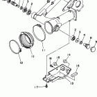 YFM35FXJ Бугель (задний рычаг)
