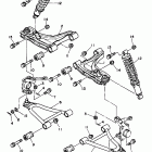 YFM 350FWS Передняя подвеска колес