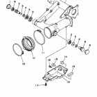 Wolverine Бугель (задний рычаг)