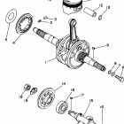 YFM35FXJ Коленчатый вал и Поршень