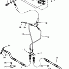 YFM35FXJ Главный тормозной цилиндр,передний
