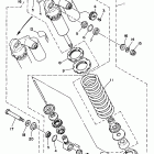 YFZ 350 Задний рычаг подвески