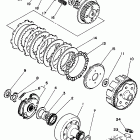 YB 250 Сцепление