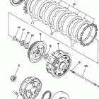 YFM350FWBJ Сцепление