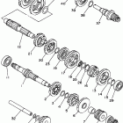 YFM350FWBJ Трансмиссия