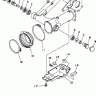 YFM350FWBJ Бугель (задний рычаг)