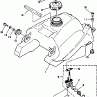 YFM350FWBJ Топливный бак