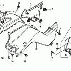 TRX450FE Облицовка кузова