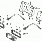 TRX450FE Фонарь задний