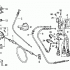 TRX450FE Handle levers @ switches  @ cables (trx450fe)