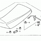 TRX500FA Seat (trx500fa'01-'04 / fga'04)