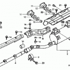 TRX450FE Глушитель