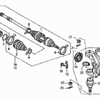 TRX450FE Кулак поворотный