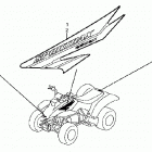 TRX250EX Marks ('04)