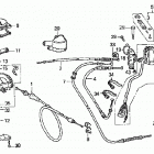 TRX450FM Handle levers @ switches  @ cables (trx450fm)