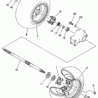 Wolverine Заднее колесо