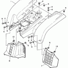 YFZ 350 Заднее крыло