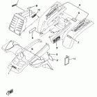 YFZ 350 Наклейки 1