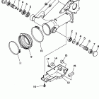YFM35FXG Бугель (задний рычаг)