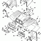 Big Bear-YFM 350FWG Переднее крыло