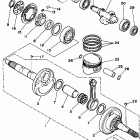 Big Bear-YFM350FWG_ Коленчатый вал и Поршень