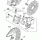 YFZ 350 Передний тормозной суппорт