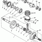 Big Bear-YFM 350FWG Коленчатый вал и Поршень