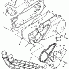 Breeze Крышка картера двигателя