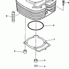 YFM400FWG Цилиндр
