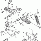 YFM400FWG Передняя подвеска колес