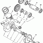 Blaster - Maine & New Hampshire Коленчатый вал и Поршень