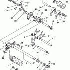 Big Bear-YFM350FWG_ Вилки переключения