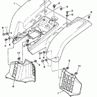 YFZ 350 Заднее крыло
