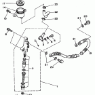 YFZ 350 Задний торм цилиндр