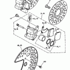 Banshee - Maine & New Hampshire Передний тормозной суппорт