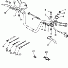 YFM400FWG Рулевые переключатели