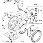 Big Bear-YFM 350FWG Передний тормоз