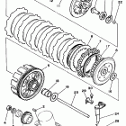 YFZ 350 Сцепление