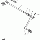 YFZ 350 Вал переключения
