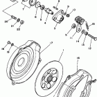 Big Bear-YFM350FWG_ Задний суппорт тормозной
