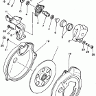 Big Bear Задний суппорт тормозной