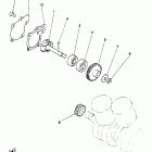YFZ 350 Водяной насос