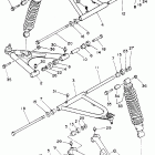 YFZ 350 Передняя подвеска колес