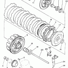 YFZ 350 Сцепление