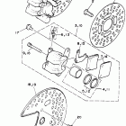 YFZ 350 Передний тормозной суппорт