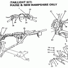 Warrior - Maine & New Hampshire Taillight kit maine & new hampshire only