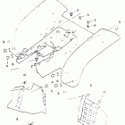 YFZ 350 Заднее крыло