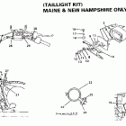 Blaster - Maine & New Hampshire Taillight kit maine & new hampsire only