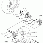 Timberwolf Переднее колесо