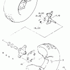 YFZ 350 Переднее колесо